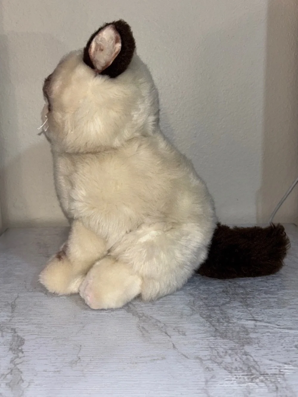 Gund Plush Grumpy Cat - Cream and Brown *EUC 10” sitting kitty Grey Eyes